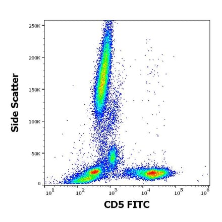 Flow Cytometry - Anti-CD5 Antibody [L17F12] (FITC) (A86235)