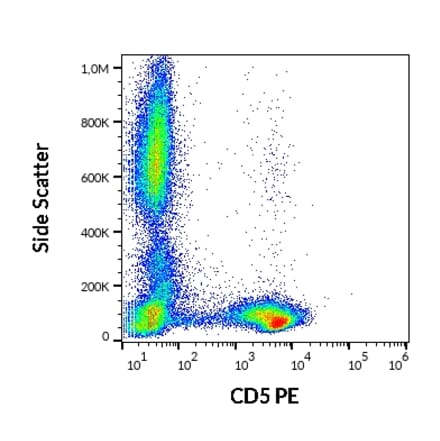 Flow Cytometry - Anti-CD5 Antibody [L17F12] (PE) (A86236)
