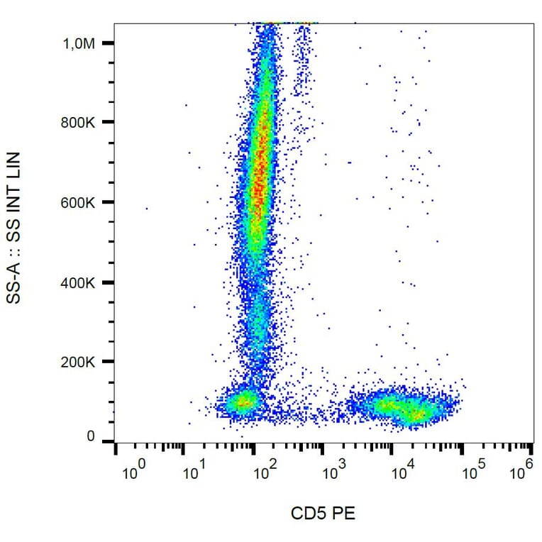 Flow Cytometry - Anti-CD5 Antibody [L17F12] (PE) (A86234) - Antibodies.com