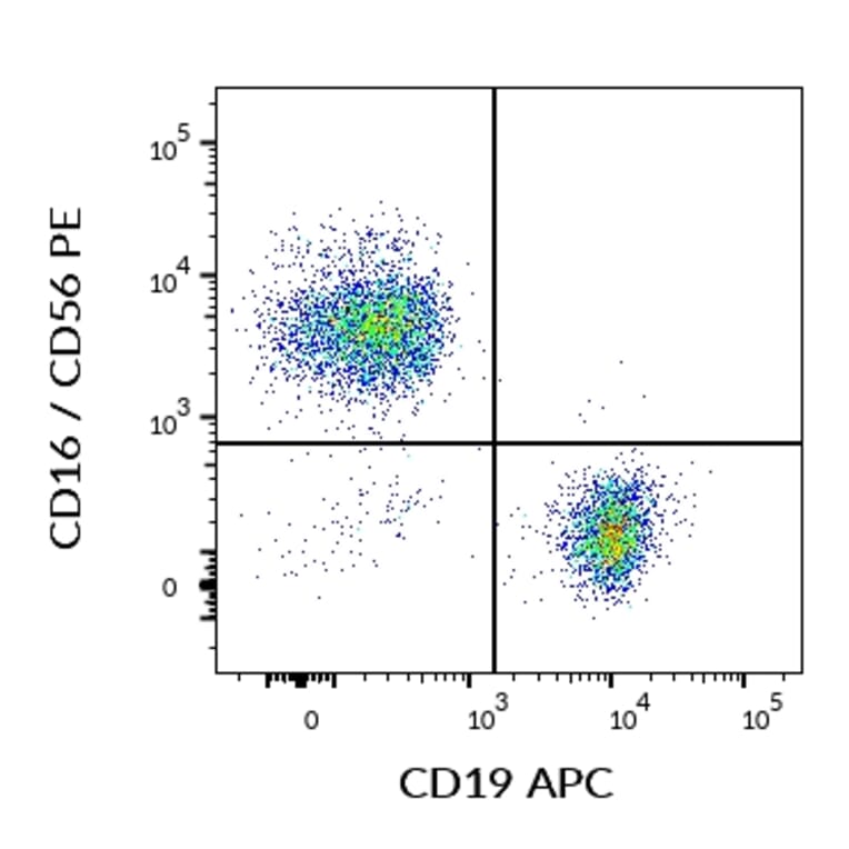 Flow Cytometry - Anti-CD19 Antibody [LT19] (APC) (A86230) - Antibodies.com