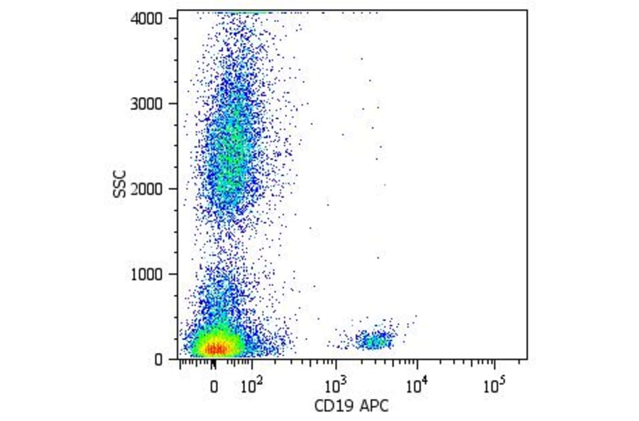 Flow Cytometry - Anti-CD19 Antibody [LT19] (APC) (A86244) - Antibodies.com