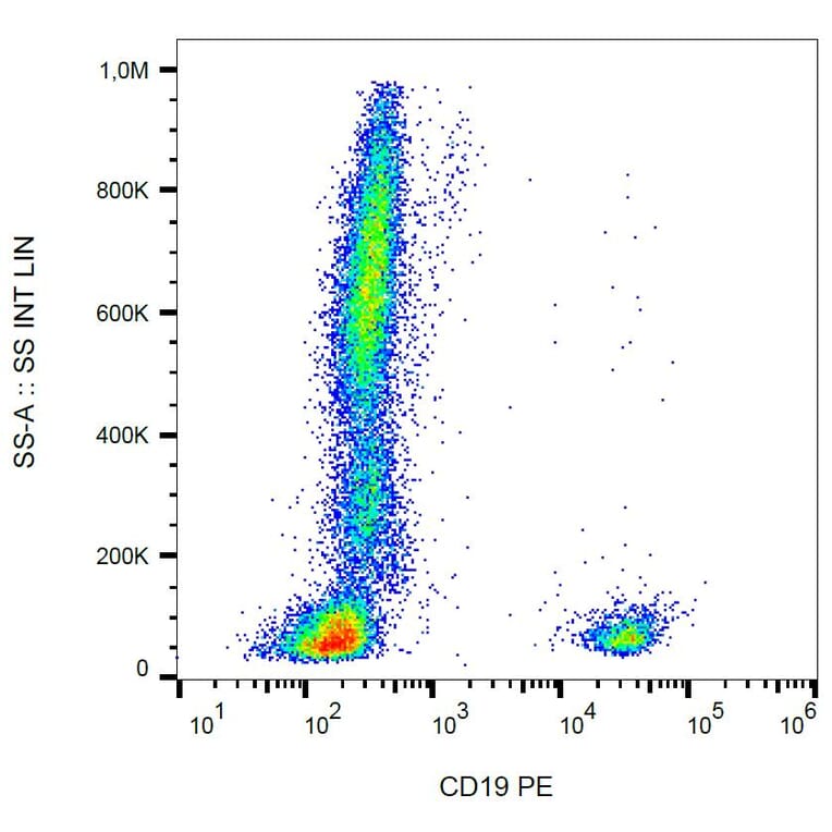 Flow Cytometry - Anti-CD19 Antibody [LT19] (PE) (A86245) - Antibodies.com