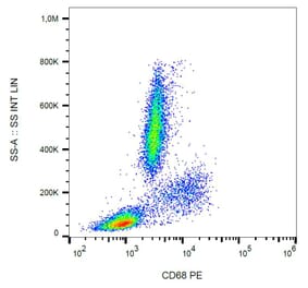 Flow Cytometry - Anti-CD68 Antibody [Y1/82A] (PE) (A86308) - Antibodies.com