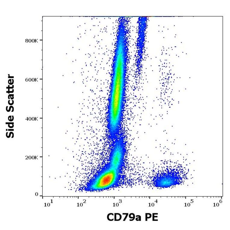 Flow Cytometry - Anti-CD79a Antibody [HM47] (PE) (A86326)