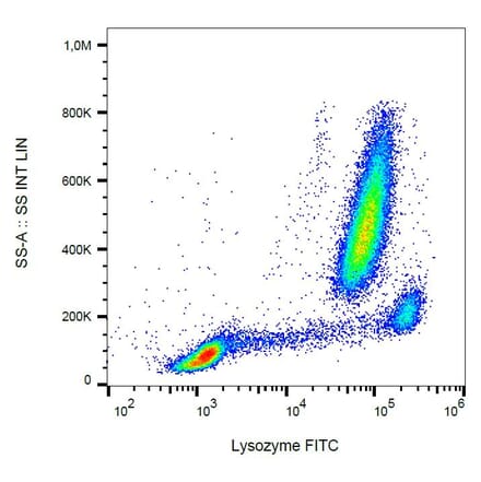 Flow Cytometry - Anti-Lysozyme Antibody [LZ598-10G9] (FITC) (A86334)
