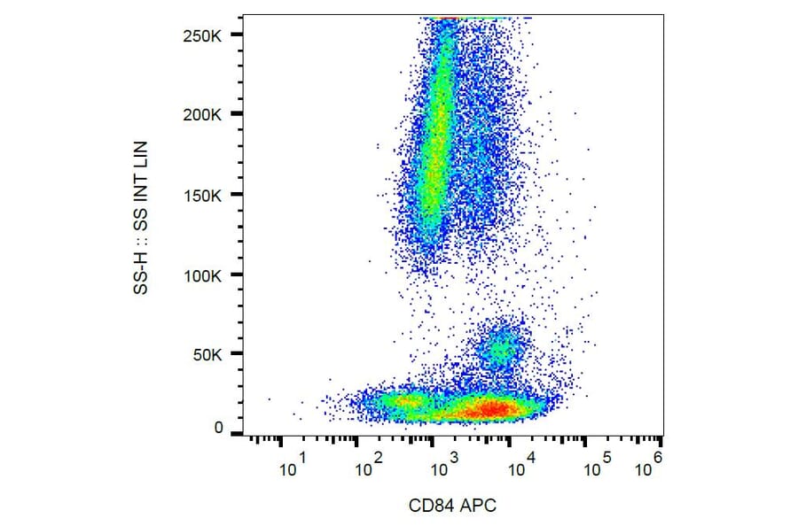 Flow Cytometry - Anti-CD84 Antibody [CD84.1.21] (APC) (A86338)