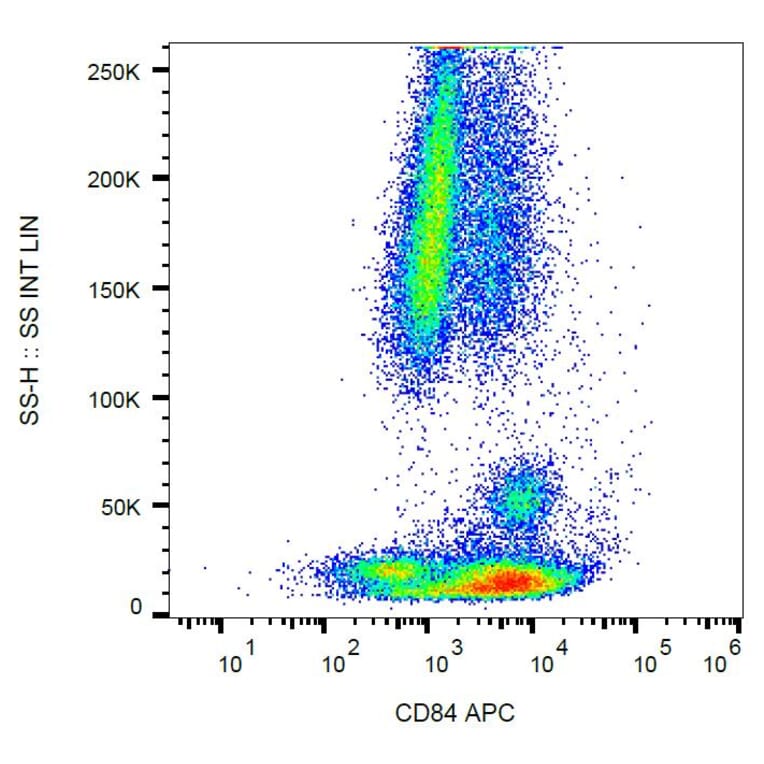 Flow Cytometry - Anti-CD84 Antibody [CD84.1.21] (APC) (A86338)