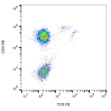 Flow Cytometry - Anti-TCR gamma + TCR delta Antibody [B1] (PE) (A86341)