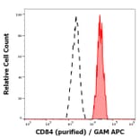 Flow Cytometry - Anti-CD84 Antibody [CD84.1.21] (A86348)