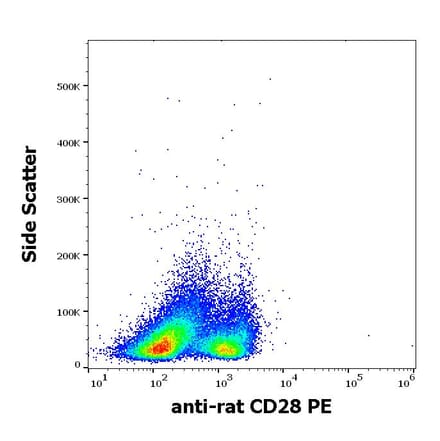 Flow Cytometry - Anti-CD28 Antibody [JJ319] (PE) (A86351)