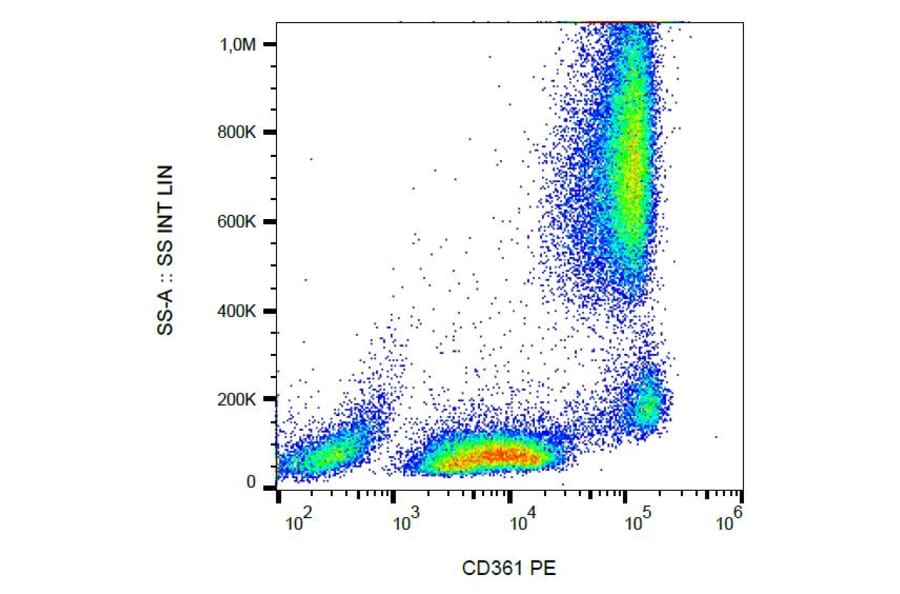 Flow Cytometry - Anti-CD361 Antibody [MEM-216] (PE) (A86360) - Antibodies.com