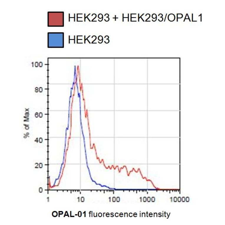 Flow Cytometry - Anti-OPAL1 Antibody [OPAL1-01] (A86393) - Antibodies.com