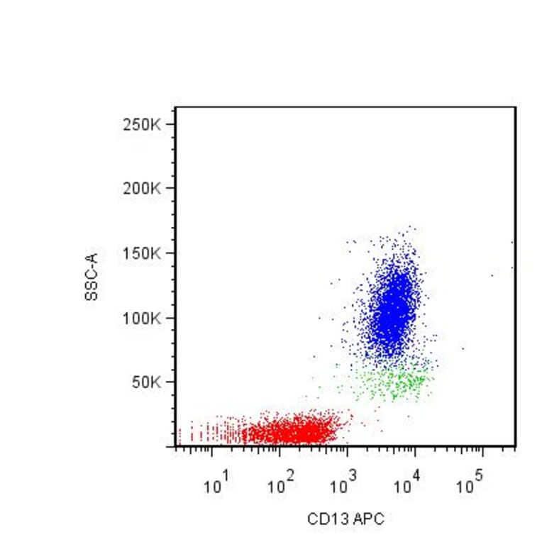 Flow Cytometry - Anti-CD13 Antibody [WM15] (APC) (A86398) - Antibodies.com