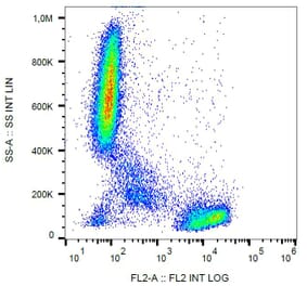 Flow Cytometry - Anti-CD2 Antibody [TS1/8] (PE) (A86421) - Antibodies.com
