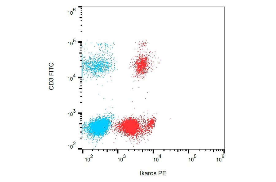 Flow Cytometry - Anti-Ikaros Antibody [4E9] (PE) (A86431) - Antibodies.com