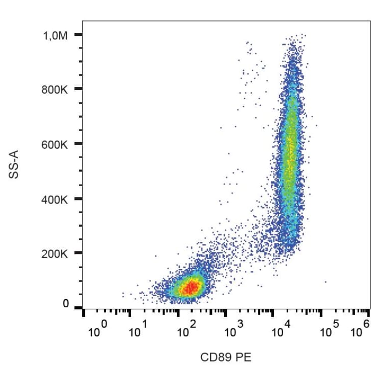Flow Cytometry - Anti-CD89 Antibody [A59] (PE) (A86443) - Antibodies.com