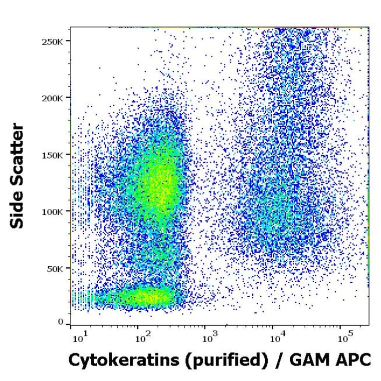 Flow Cytometry - Anti-pan Cytokeratin Antibody [C-11] (A86447)