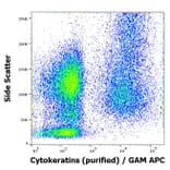 Flow Cytometry - Anti-pan Cytokeratin Antibody [C-11] (A86447)