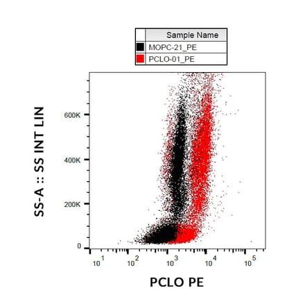 Flow Cytometry - Anti-Piccolo Antibody [PCLO-01] (PE) (A86486)