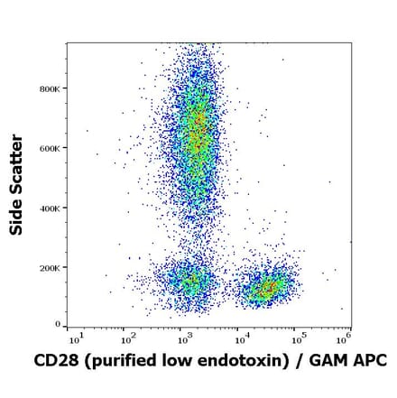 Flow Cytometry - Anti-CD28 Antibody [CD28.2] - Low endotoxin, Azide free (A86496)