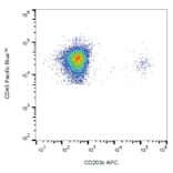 Flow Cytometry - Anti-CD203c Antibody [NP4D6] (APC) (A86531) - Antibodies.com