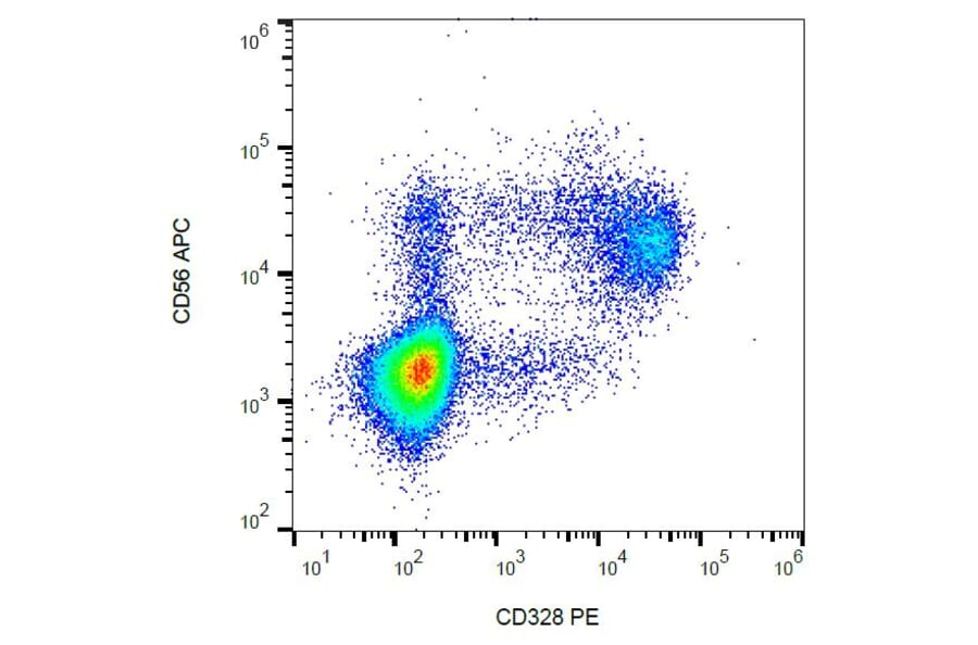 Flow Cytometry - Anti-CD328 Antibody [6-434] (PE) (A86539) - Antibodies.com