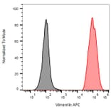 Flow Cytometry - Anti-Vimentin Antibody [VI-RE/1] (APC) (A86549)