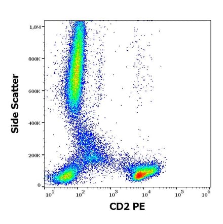 Flow Cytometry - Anti-CD2 Antibody [LT2] (PE) (A86568)