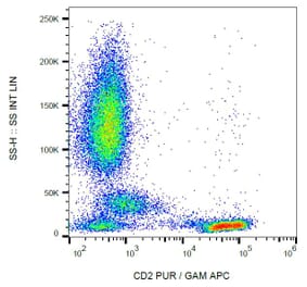 Flow Cytometry - Anti-CD2 Antibody [LT2] (A86570) - Antibodies.com