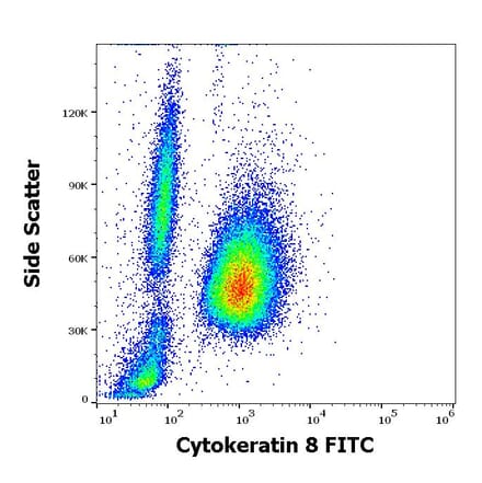 Flow Cytometry - Anti-Cytokeratin 8 Antibody [C-43] (FITC) (A86583)