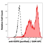 Flow Cytometry - Anti-EGFR Antibody [EGFR1] (A86603)