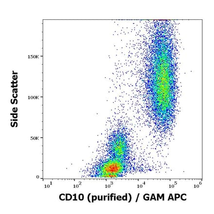 Flow Cytometry - Anti-CD10 Antibody [MEM-78] (A86627)