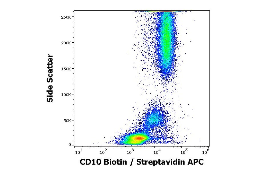 Flow Cytometry - Anti-CD10 Antibody [MEM-78] (Biotin) (A86628)