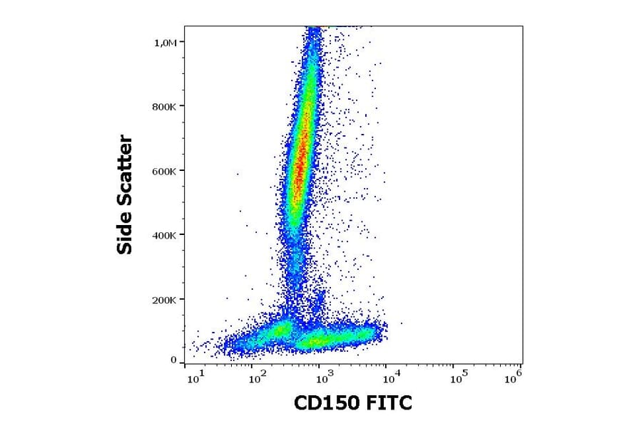 Flow Cytometry - Anti-SLAM/CD150 Antibody [SLAM.4] (FITC) (A86641)