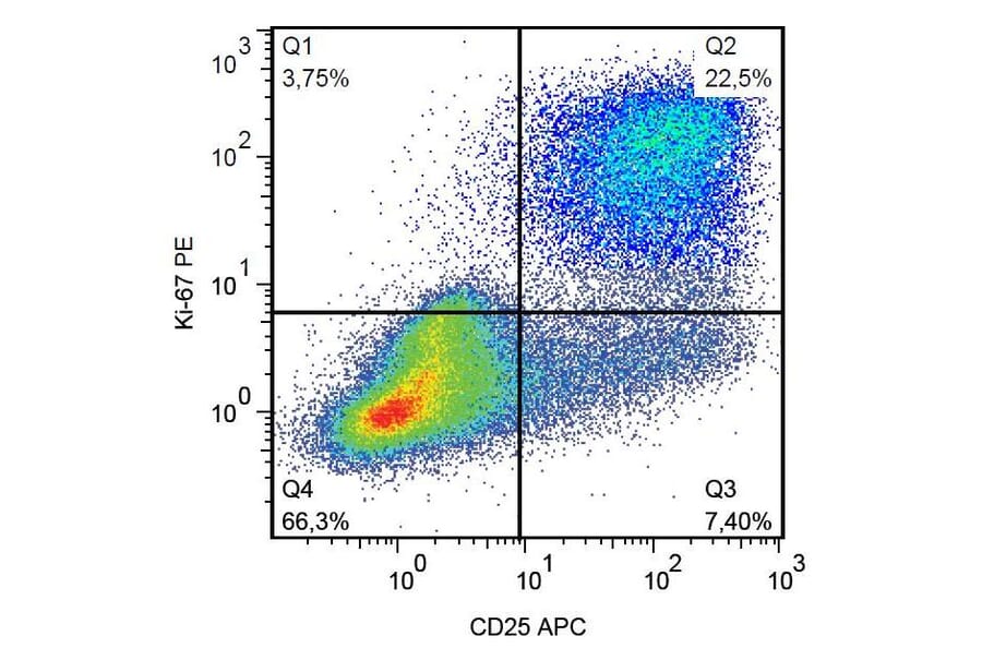 Flow Cytometry - Anti-Ki67 Antibody [Ki-67] (PE) (A86642)