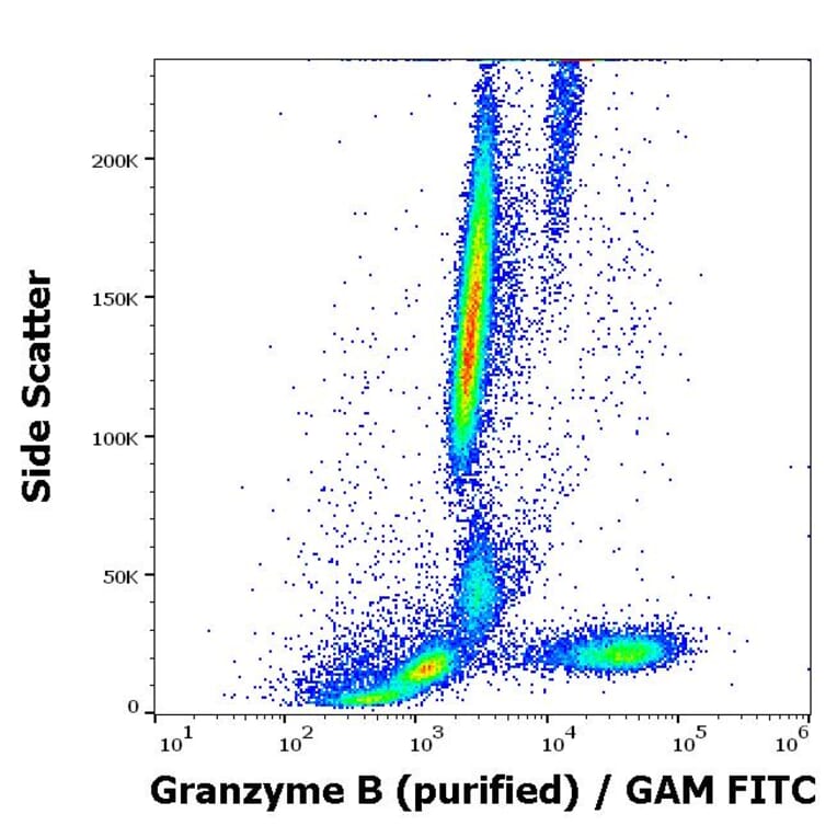 Flow Cytometry - Anti-Granzyme B Antibody [CLB-GB11] (A86653)