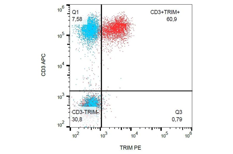 Flow Cytometry - Anti-TRIM Antibody [TRIM-04] (PE) (A86677) - Antibodies.com