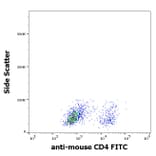 Flow Cytometry - Anti-CD4 Antibody [GK1.5] (FITC) (A86700)