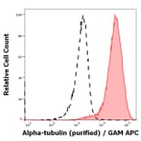 Flow Cytometry - Anti-alpha Tubulin Antibody [TU-01] (A86726)