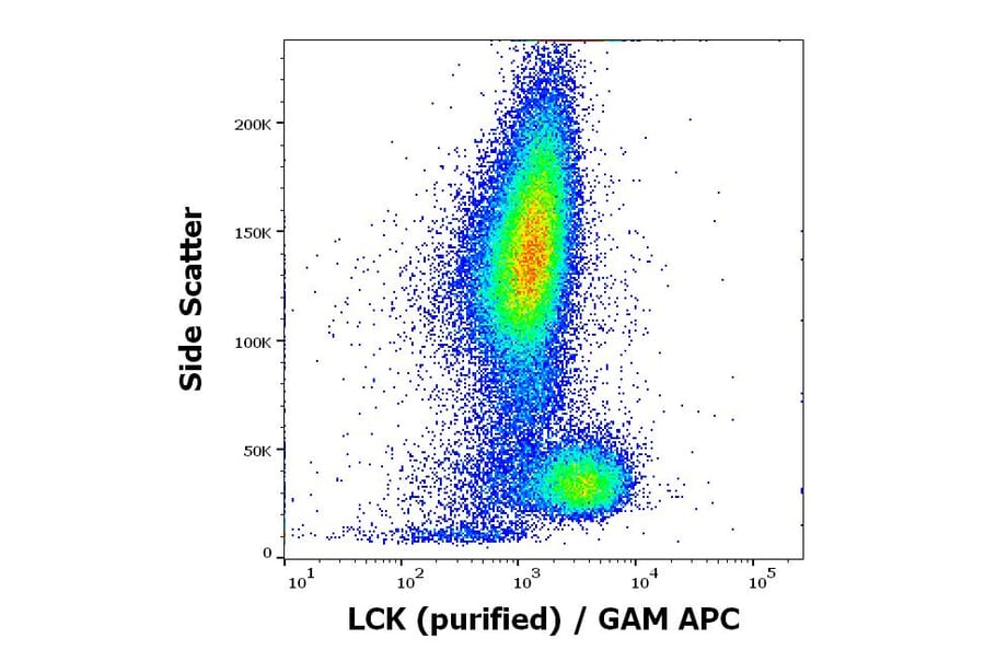 Flow Cytometry - Anti-LCK Antibody [LCK-01] (A86727)