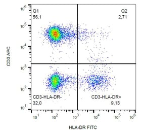 Flow Cytometry - Anti-HLA DR Antibody [L243] (FITC) (A86732) - Antibodies.com