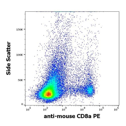 Flow Cytometry - Anti-CD8 alpha Antibody [53-6.7] (PE) (A86752)
