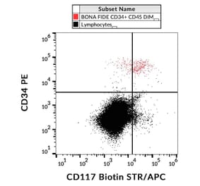 Flow Cytometry - Anti-c-Kit Antibody [104D2] (Biotin) (A86773)