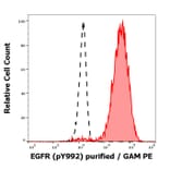 Flow Cytometry - Anti-EGFR (phospho Y1173) Antibody [EM-13] (A86778)