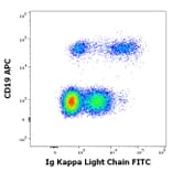 Flow Cytometry - Anti-Human Kappa Light Chain Antibody [A8B5] (FITC) (A86788)