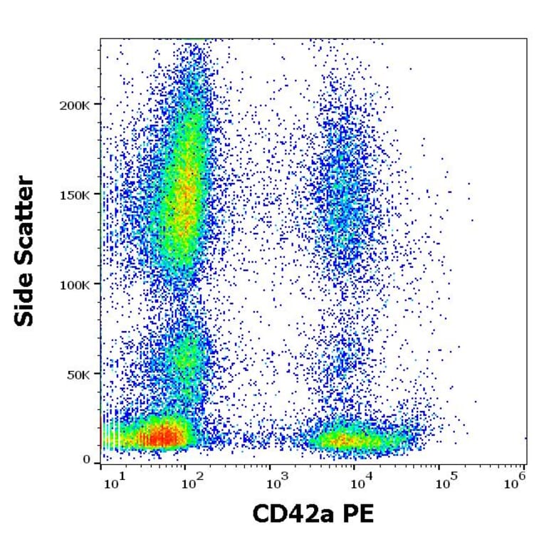 Flow Cytometry - Anti-CD42a/GP-IX Antibody [GR-P] (PE) (A86849)