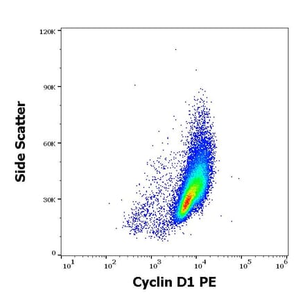 Flow Cytometry - Anti-Cyclin D1 Antibody [DCS-6] (PE) (A86872)