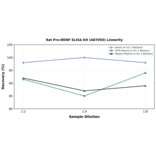 Linearity - Rat Pro-BDNF ELISA Kit (A87050) - Antibodies.com