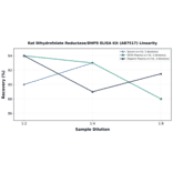 Linearity - Rat Dihydrofolate Reductase/DHFR ELISA Kit (A87517) - Antibodies.com